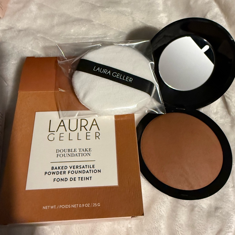 Laura Geller foundation, highlighter, and lip oil bundle - Picture 5 of 9